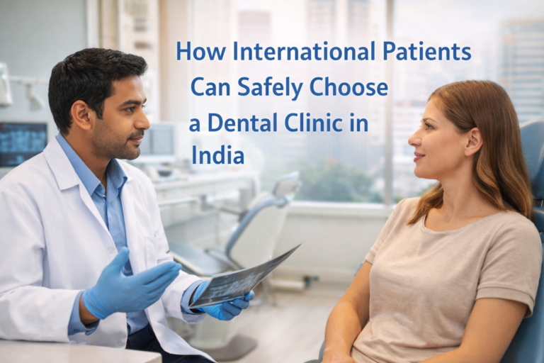How International Patients Can Safely Choose a Dental Clinic in India